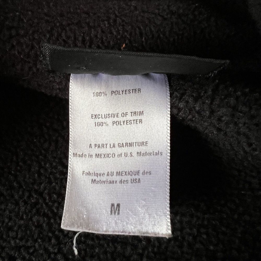 Patagonia Men's Synchilla Marsupial Pullover 1/2 Zip Black Fleece Sweater M - Picture 11 of 15